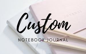 Custom Notebook Journals